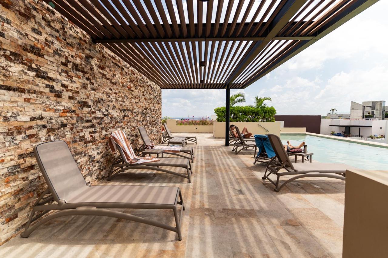 Maravilloso Estudio En Playa Rooftop-Pool-Bbq & Gym By Yeah Плайя-дель-Кармен Екстер'єр фото